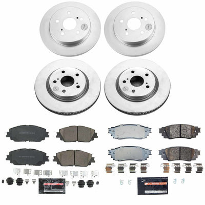 Power Stop Z23 COATED BRAKE KIT CPK9276-23