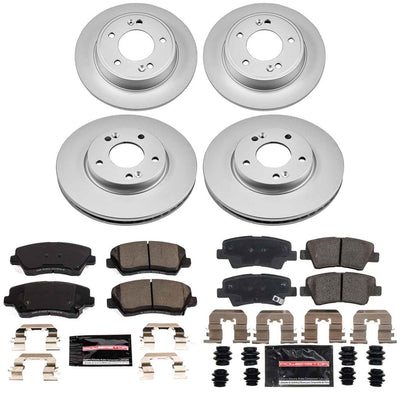 Power Stop Z23 COATED BRAKE KIT CPK8889-23