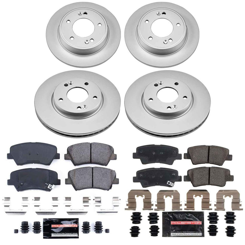 Power Stop Z23 COATED BRAKE KIT CPK6504-23