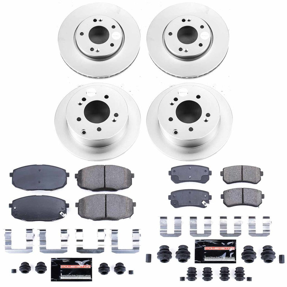 Power Stop Z23 COATED BRAKE KIT CPK5912-23