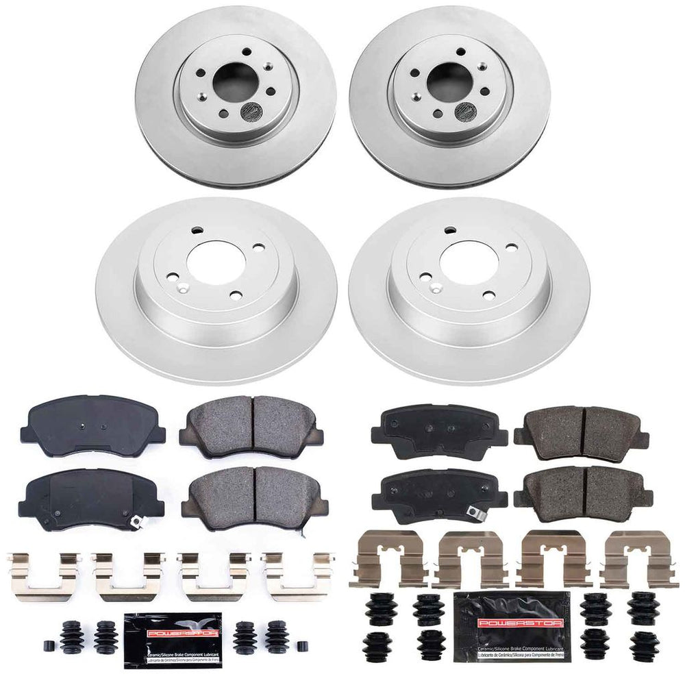 Power Stop Z23 COATED BRAKE KIT CPK6500-23
