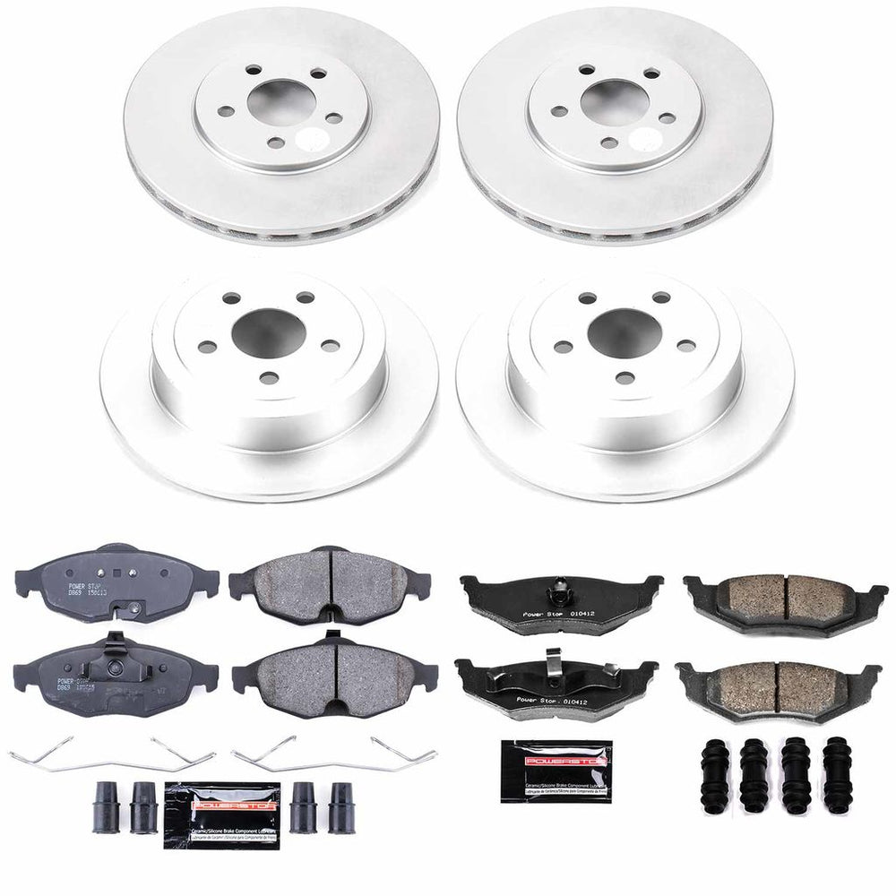 Power Stop Z23 COATED BRAKE KIT CPK1685-23