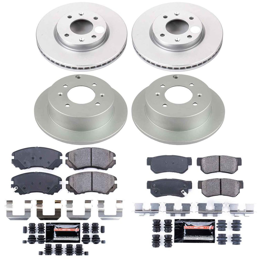 Power Stop Z23 COATED BRAKE KIT CPK4445-23