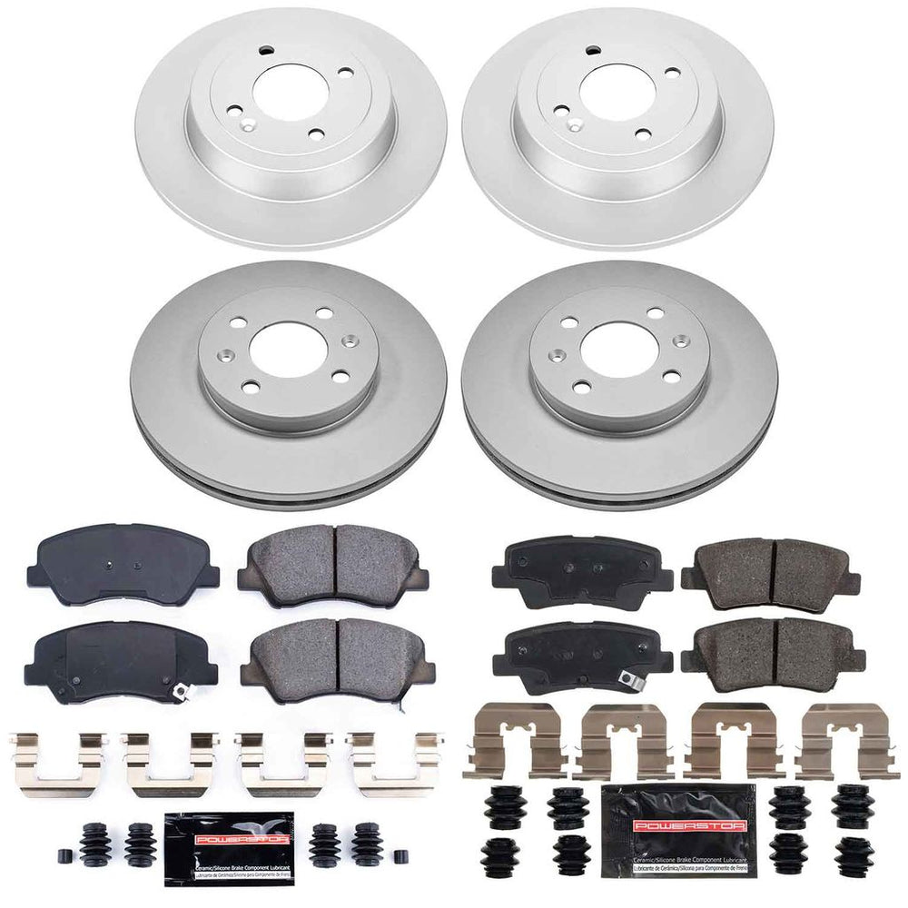 Power Stop Z23 COATED BRAKE KIT CPK6509-23