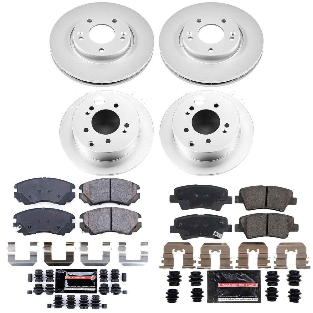 Power Stop Z23 COATED BRAKE KIT CPK6303-23