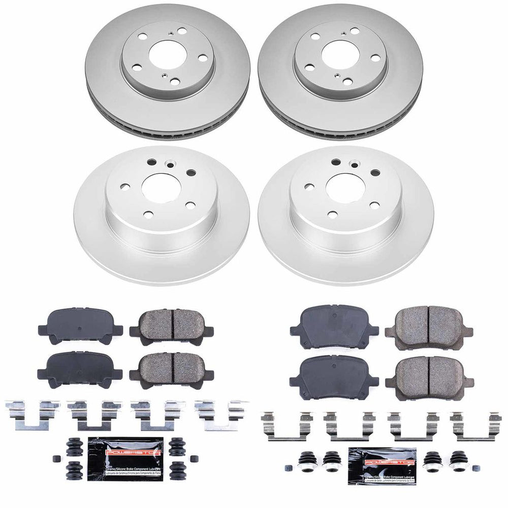 Power Stop Z23 COATED BRAKE KIT CPK1063-23