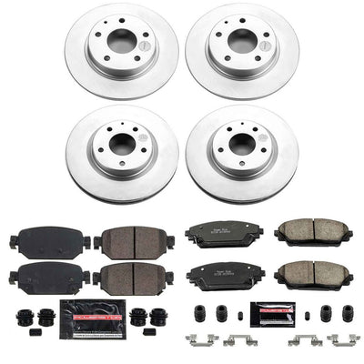 Power Stop Z23 COATED BRAKE KIT CPK8282-23