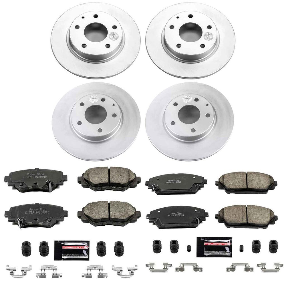 Power Stop Z23 COATED BRAKE KIT CPK6972-23