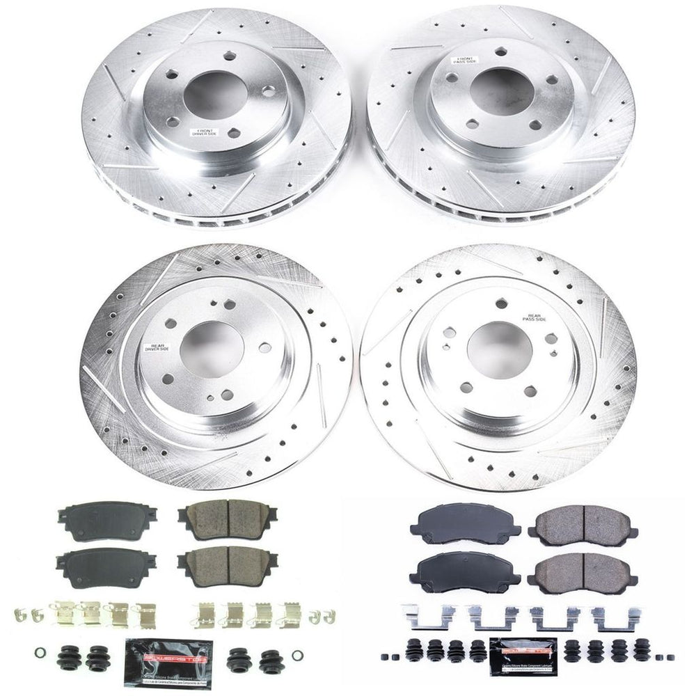 Power Stop Z23 COATED BRAKE KIT CPK8397-23