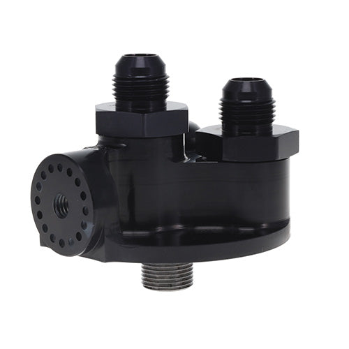 Peterson Fluid Systems Remote Filter Mount -10AN Fittings - System 1 Style