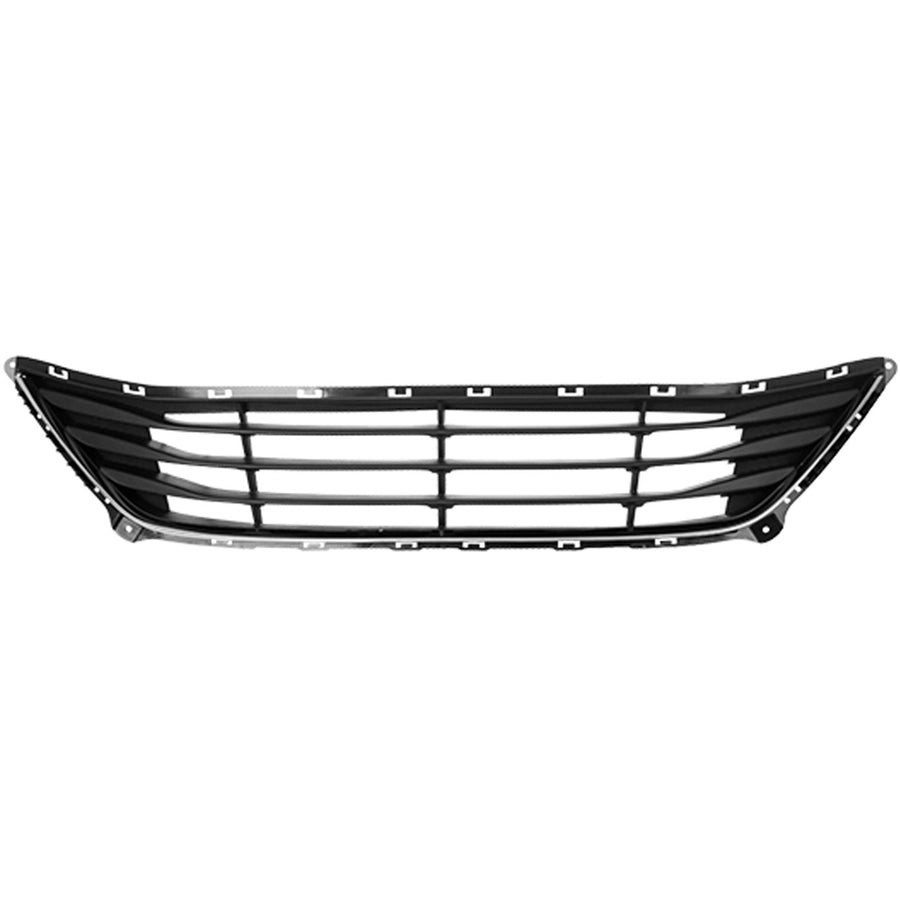 CAPA GRILLE ASSY KOREA BUILT; BLACK CHROME HYUNDAI ELANTRA 1616
