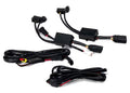 Morimoto XB LED Harness: 2020-2022 Ford Super Duty OEM LED Adapters for LF508 and LF508-A