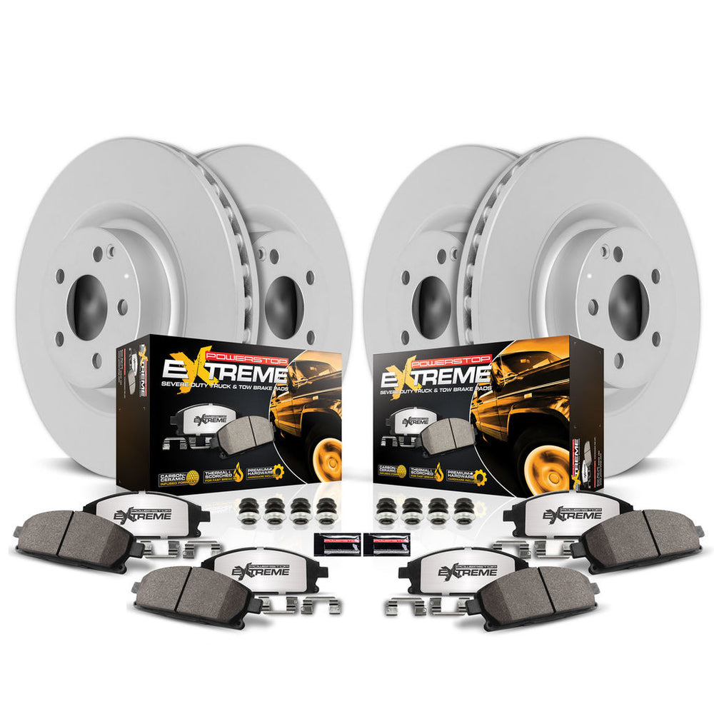 Power Stop Z36 COATED BRAKE KIT CPK7150-36