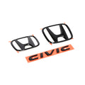 Gloss Black Emblem Set