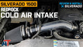 Cold Air Intake, Polished Aluminum Tube, 4.8L V8