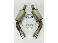 2 Axle-Back Exhaust System 2.5-Inch T304 Stainless Steel