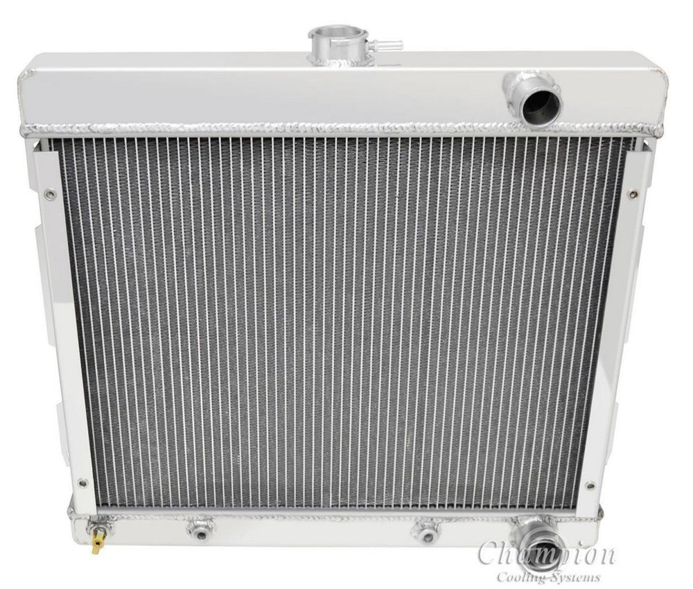 3-Row Core All-Aluminum Radiator, 17" x 22"
