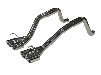 Axle-Back Exhaust System, 2.5-Inch Mandrel-Bent Stainless