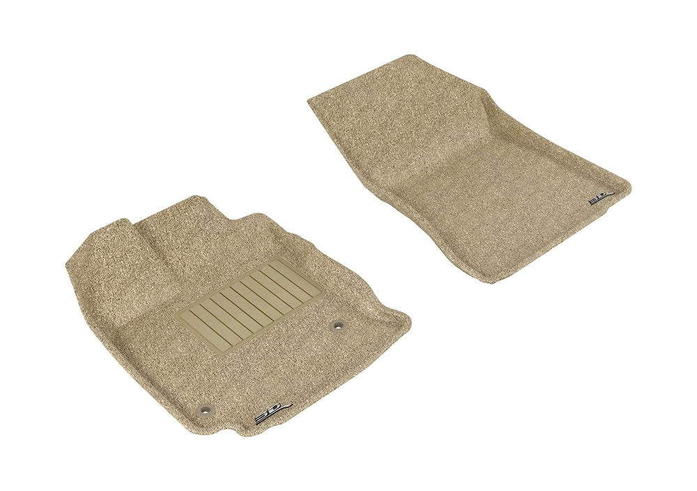 3D CLASSIC FLOOR MAT 1ST ROW TAN