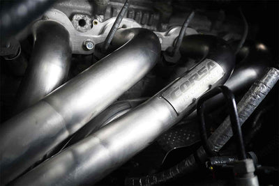 Long Tube Headers with CORSA Exhaust Connection Pipes