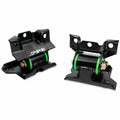 Engine Mount Kit with High-Performance Silicone Bushings - 01-10 GM 6.6L Duramax - 50 Hardness