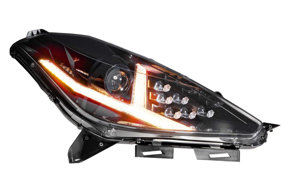~(40 lbs. 32X23X20)~ XB LED Heads: Chevrolet Corvette (14-19) (Set / Black)
