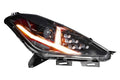 ~(40 lbs. 32X23X20)~ XB LED Heads: Chevrolet Corvette (14-19) (Set / Black)