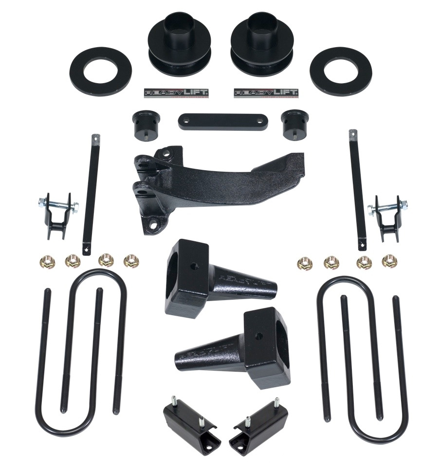 RLS - 3.5 SST Lift Kit Front with 2 Rear with Upper Control Arms with SST3000 Shocks Fits Chevrolet GMC 2500HD 2011-2017