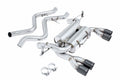 Megan Axle Back Exhaust BMW M3 E92 2008-2013 (Do not fit E93 M3 Convertible) Black Chrome Tips