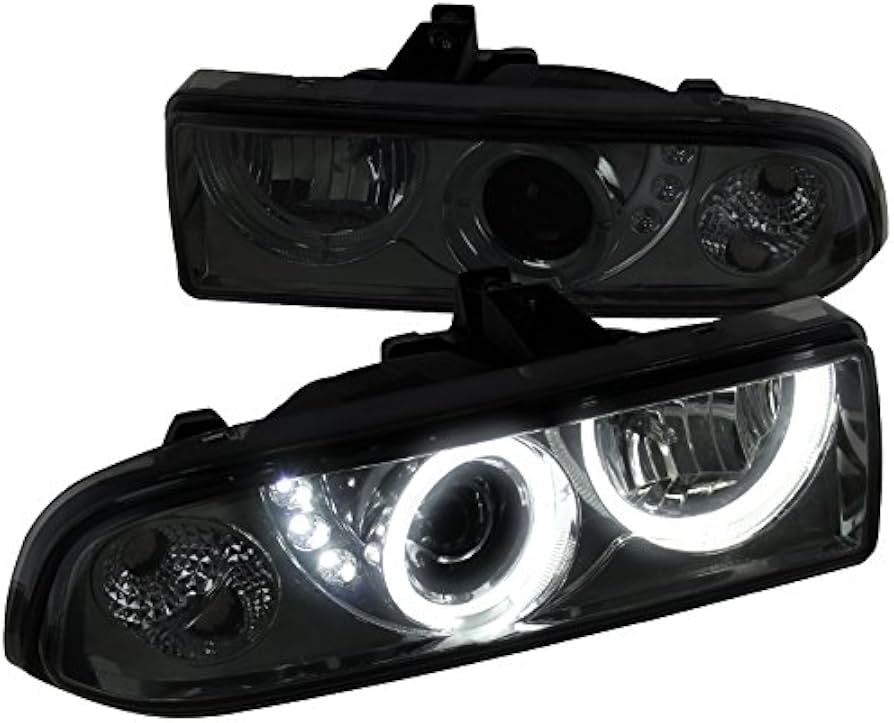 PROJECTOR HEADLIGHT SMOKED LENS