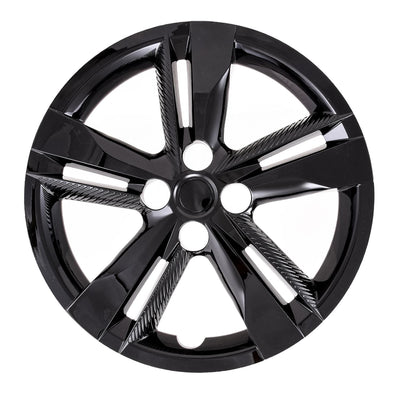WC KICKS 5 DBL SPK 16" BLK SET OF 4