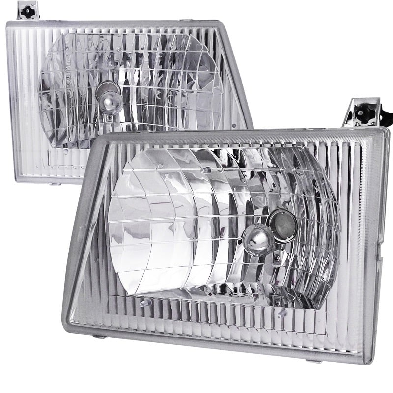 EURO HEADLIGHT CHROME HOUSING