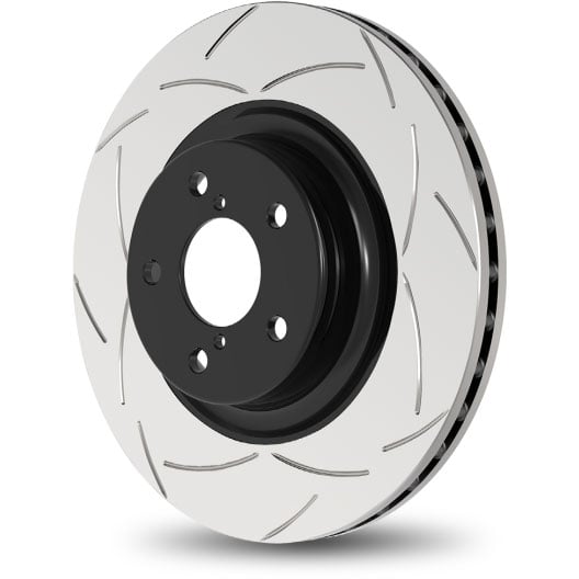 DBA 04-12 Mitsubishi Endeavor Rear Slotted Street Series Rotor