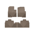 WeatherTech Tan Front and Rear All-Weather Floor Mats Fits -20-10 F150 Super Cab WTFT137139