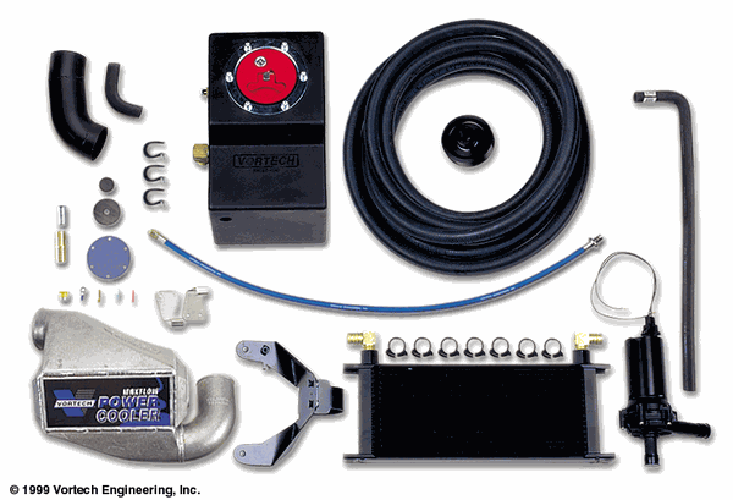1996-2004 Mustang GT Charge Cooler Upgrade Polished