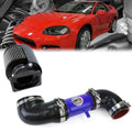 HPS Performance Performance Shortram Air Intake Kit 91-99 Dodge Stealth DOHC V6 3.0L Non Turbo Includes Heat Shield Blue