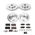 Power Stop 2019 Cadillac CTS Front & Rear Z23 Evolution Brake Kit