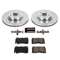 Power Stop 2019 Cadillac CTS Front & Rear Z23 Evolution Brake Kit