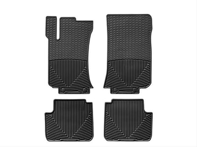 WeatherTech 2006 - 2012 Mercedes-Benz R-Class Black Front and Rear All-Weather Floor Mats MB V251 B