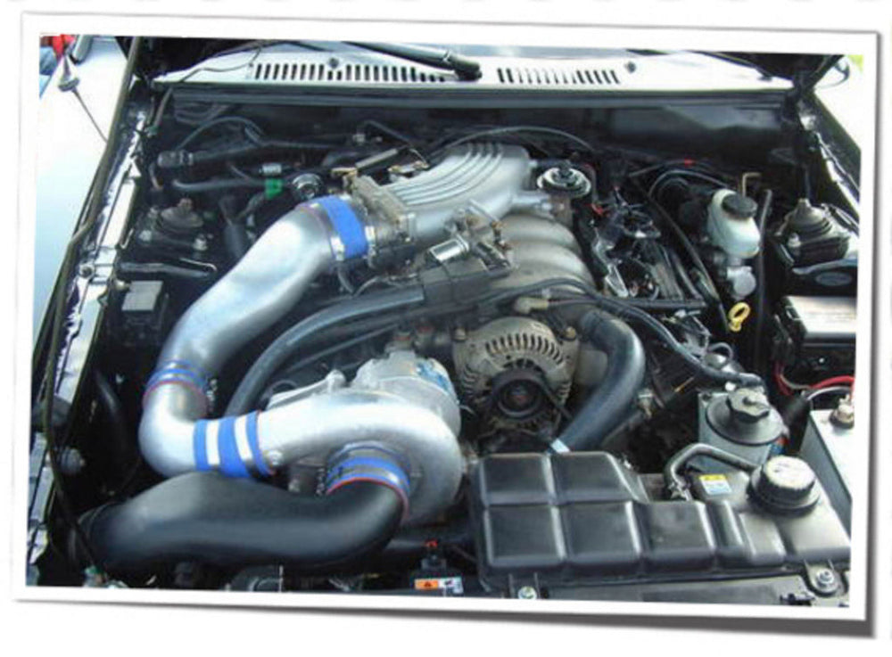 2001 4.6 Mustang Bullitt Supercharging System w/V-3 Si Polished Finish