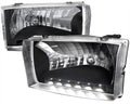 LED HEADLIGHT BLACK HOUSING