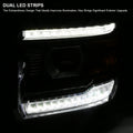 PROJECTOR HEADLIGHT WITH LED BAR
