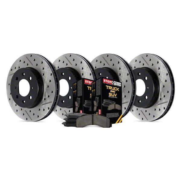 TRUCK AXLE PACK, SLOTTED & DRILLED,