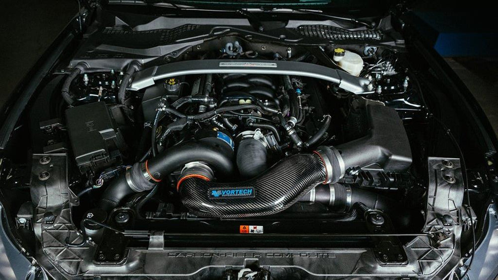 Tuner Kit 2016 Mustang GT350 5.2L w/V-3 SCi Air-to-Air Charge Cooler Satin Finish