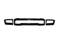 GLOSS BLACK FRONT BUMPER OVERLAY (N