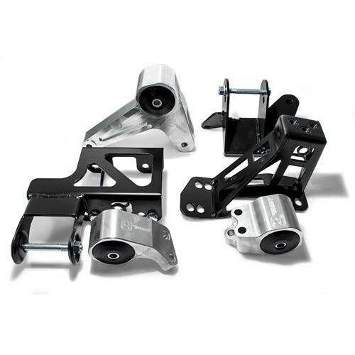 92-95 Civic 94-01 Integra Billet Conversion Mount Kit K Series Manual Solid Billet No Bushings Innovative Mounts