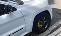 Front Set 2 Caliper Covers Engraved Front Honda Yellow Finish Black Characters 1997-2000 Honda Civic MGP Caliper Covers