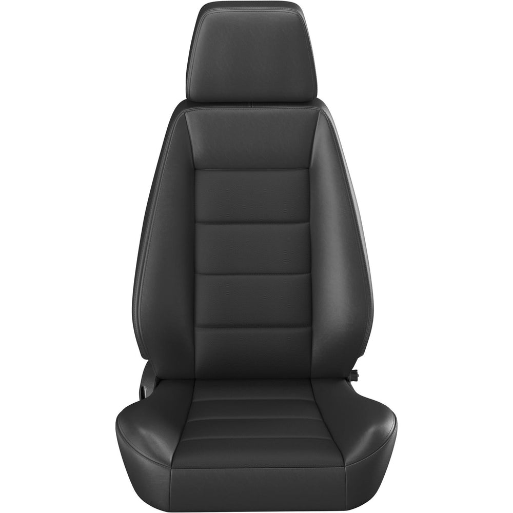 ~(65 lbs. 40X22X22)~ Sport Seat Black Vinyl/Cloth
