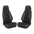 ~(65 lbs. 40X22X22)~ Sport Seat Black Vinyl/Cloth