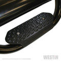 18C WRANGLER JL UNLIMITED 4DR GENX OVAL DROP NERF STEP BARS TEXTURED BLACK